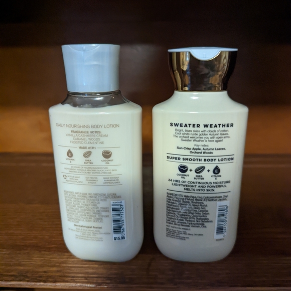 Bath And Body Works Snowflakes and Cashmere And Sweater Weather - Picture 2 of 6